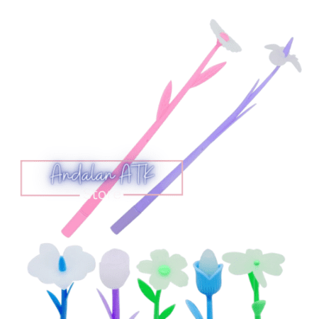 Pulpen Hitam Karakter / Ballpoint Hitam  