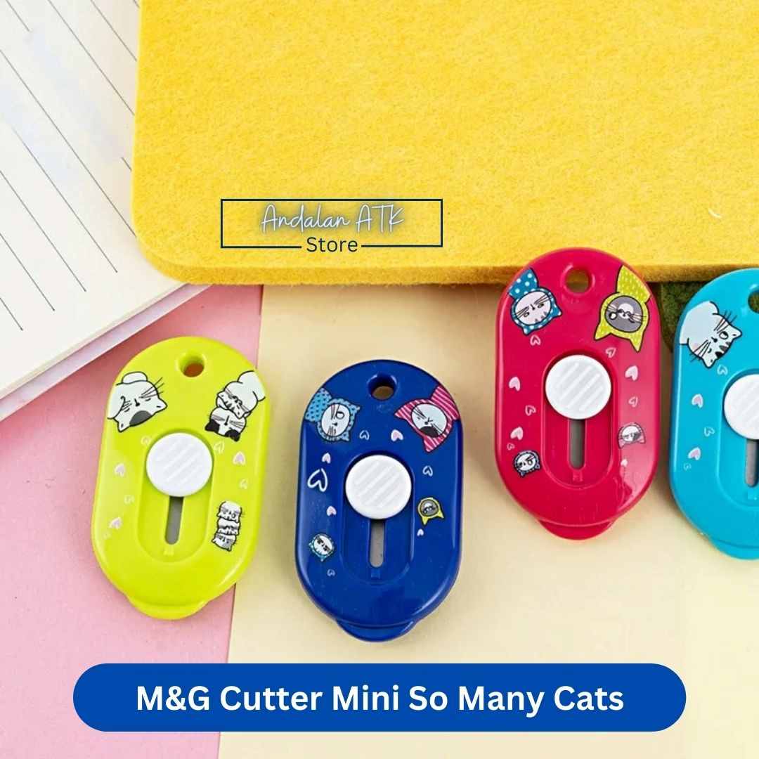 M&G Cutter Mini So Many Cats ASS913D9 / Pisau Pemotong  