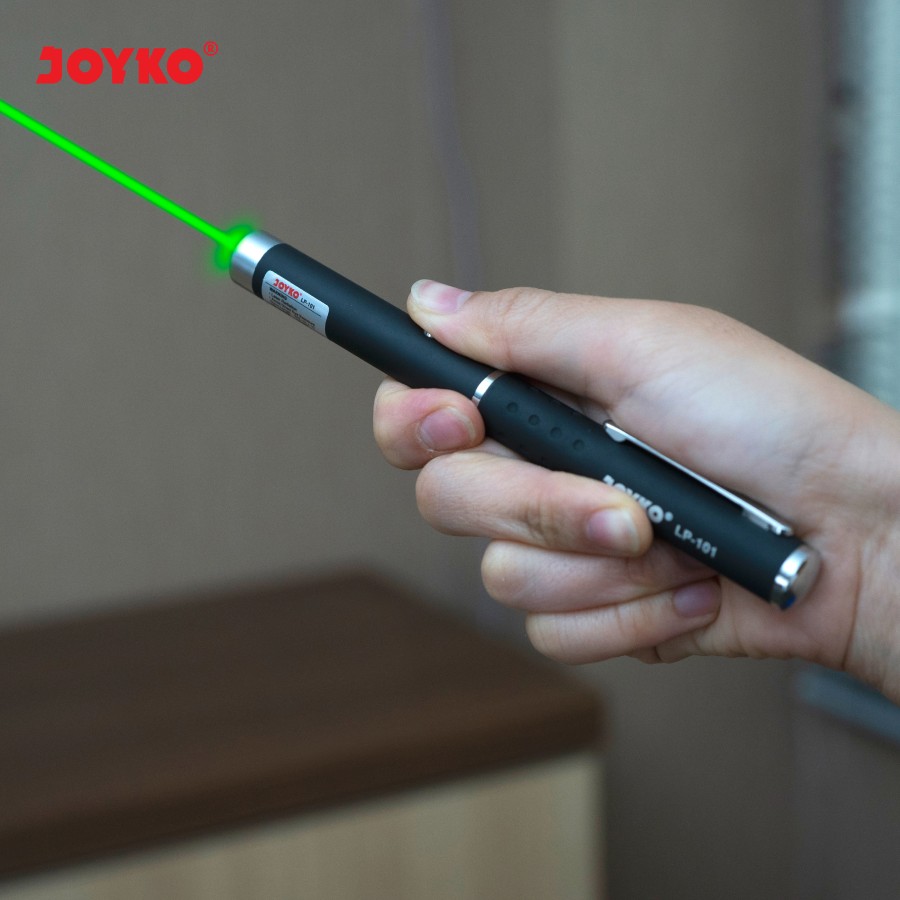 Green Laser Pointer Joyko LP-101 / Penunjuk Laser Hijau / Senter  