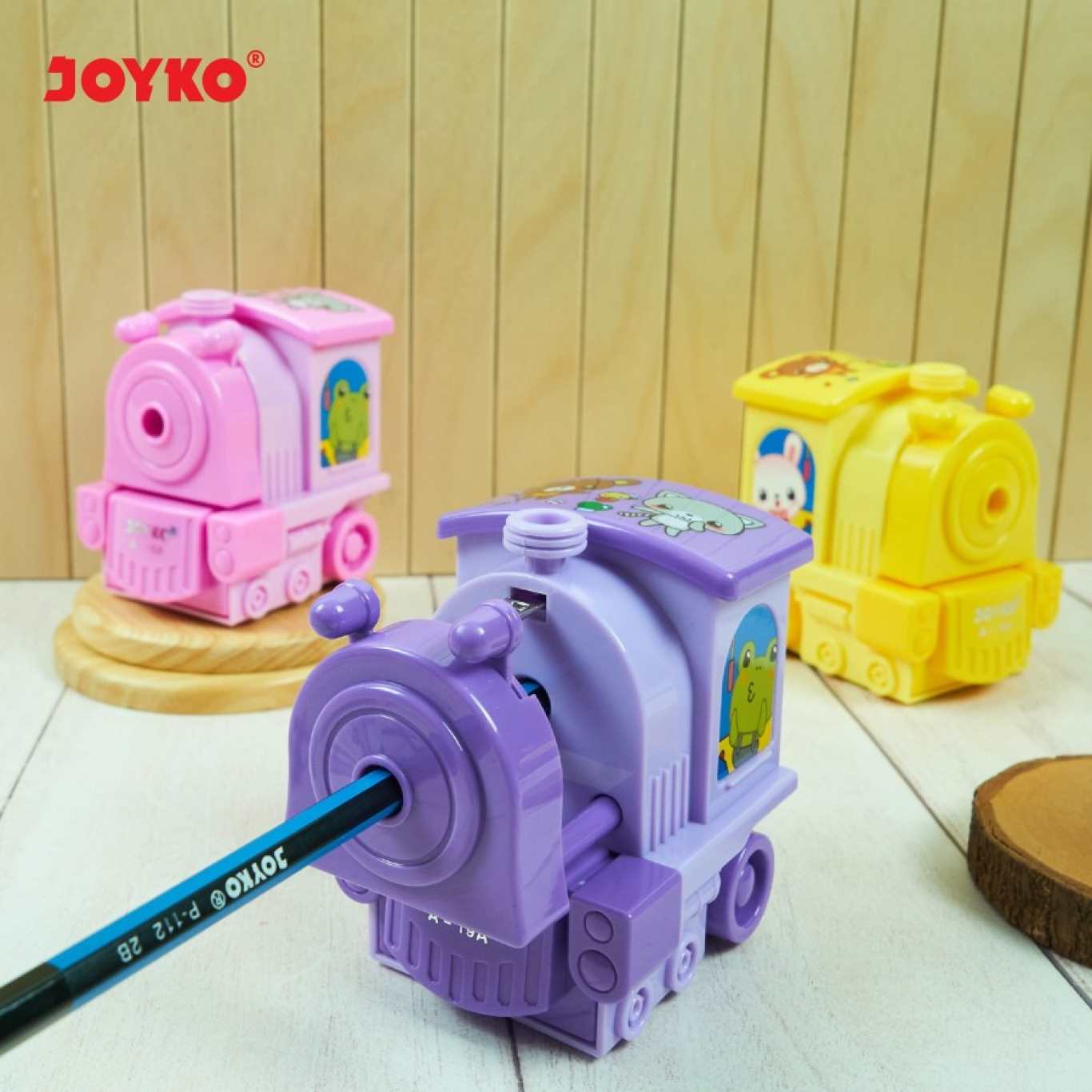 Rautan Putar Joyko A-19A Sharpener / Rautan Meja / Serutan Pensil  