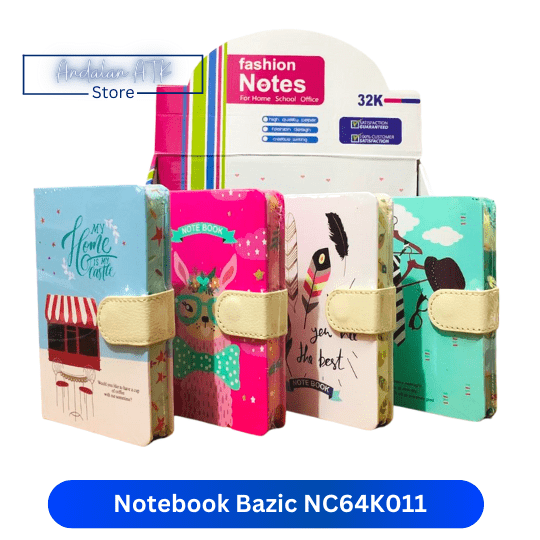 Notebook Bazic NC64K011 Binder Diary Ukuran 9.5 x 14 cm / Note Book Agenda  