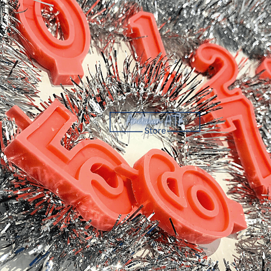 Lilin Ulang Tahun / Lilin Angka 0-9 Warna Pink  