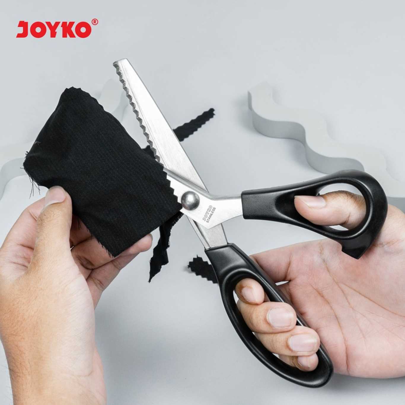 Gunting Joyko Gerigi ZZ-85 Scissor Stainless Handle Plastik  