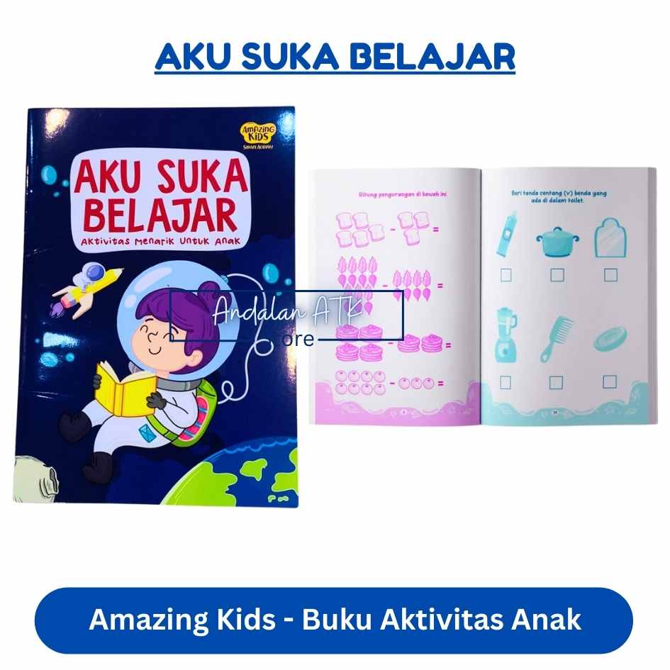 Amazing Kids Buku Aktivitas Anak Smart Activity / Buku Bacaan Cerita Anak