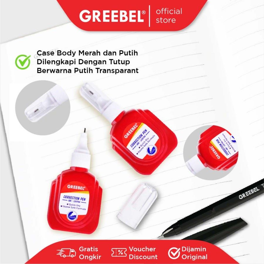 Tip Ex Cair / Greebel Correction Pen GBC-120704