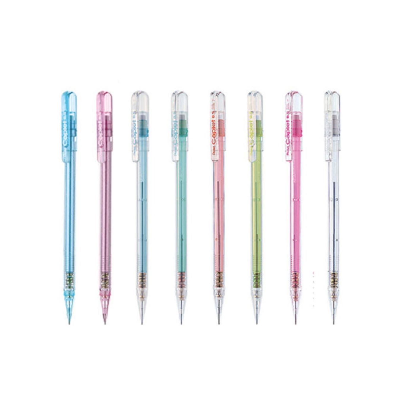 Pensil Mekanik Pentel Caplet 0.5mm Pencil Mechanic Transparan