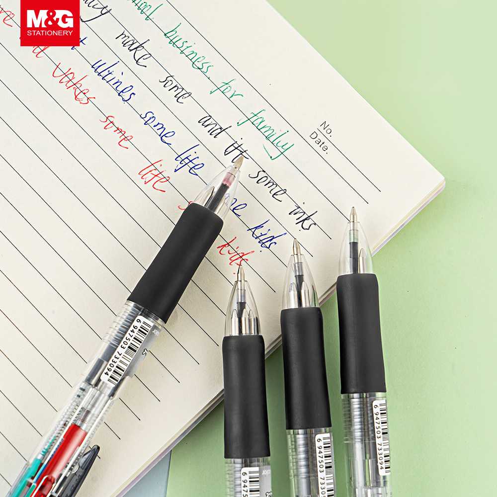 Pulpen 4 Warna / Ballpen M&G 4 in 1 Colors 0.7mm ABP80371  