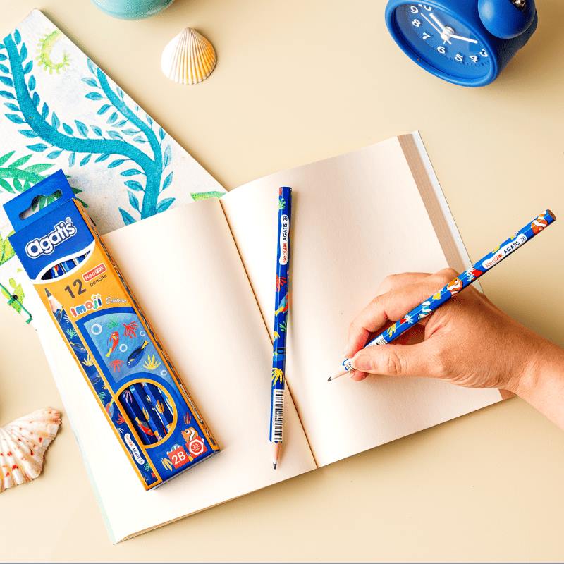 Pensil / Agatis Pencil 2B NH-2BW5 Neopex Graphite Hexagonal [1 PACK]  