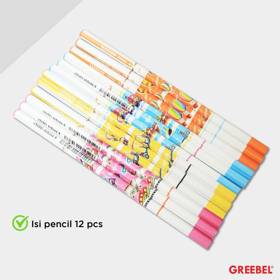 Pensil Greebel 7030 Dream 2B / Pencil Graphite Kayu  