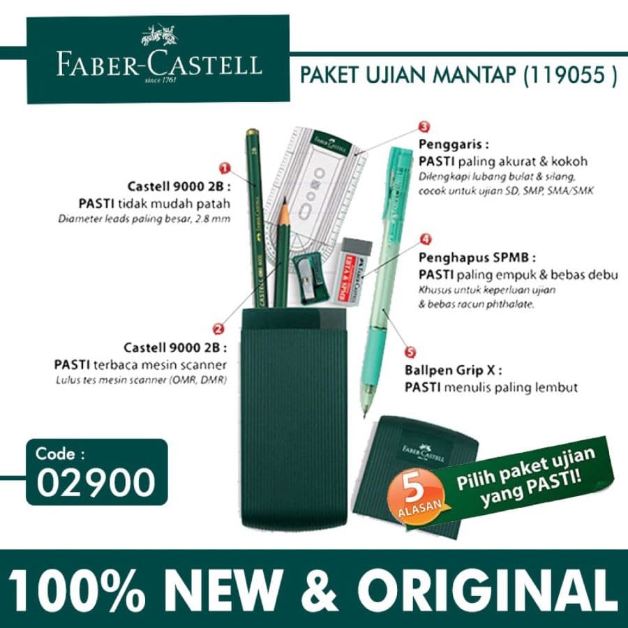 Paket Ujian Simantap Faber Castell  