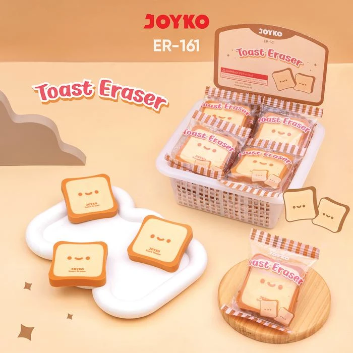 Penghapus Joyko / Eraser ER-161 Karakter Toast Eraser