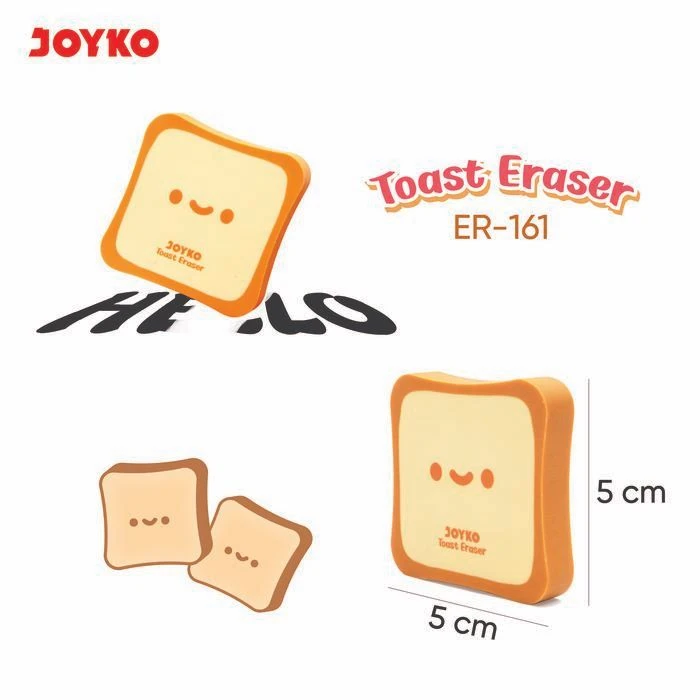 Penghapus Joyko / Eraser ER-161 Karakter Toast Eraser