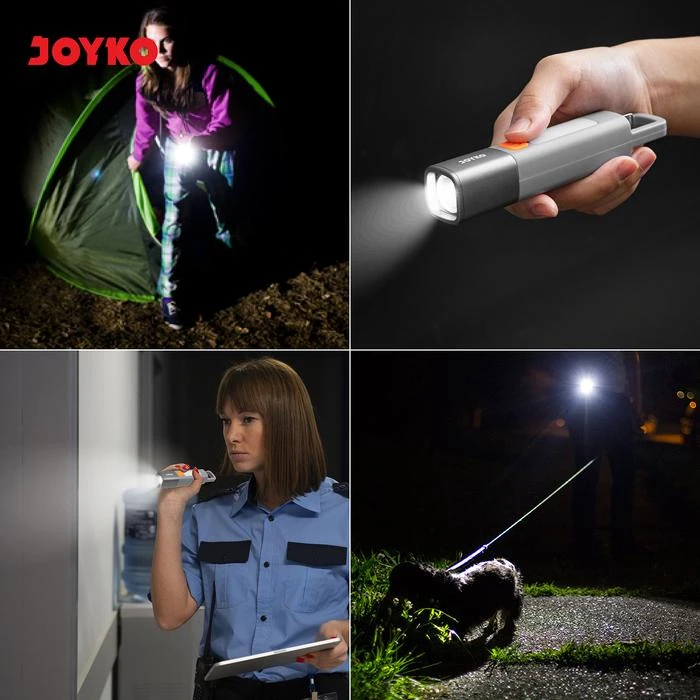 LED Flashlight / Senter LED FL-96 Joyko Rechargeable