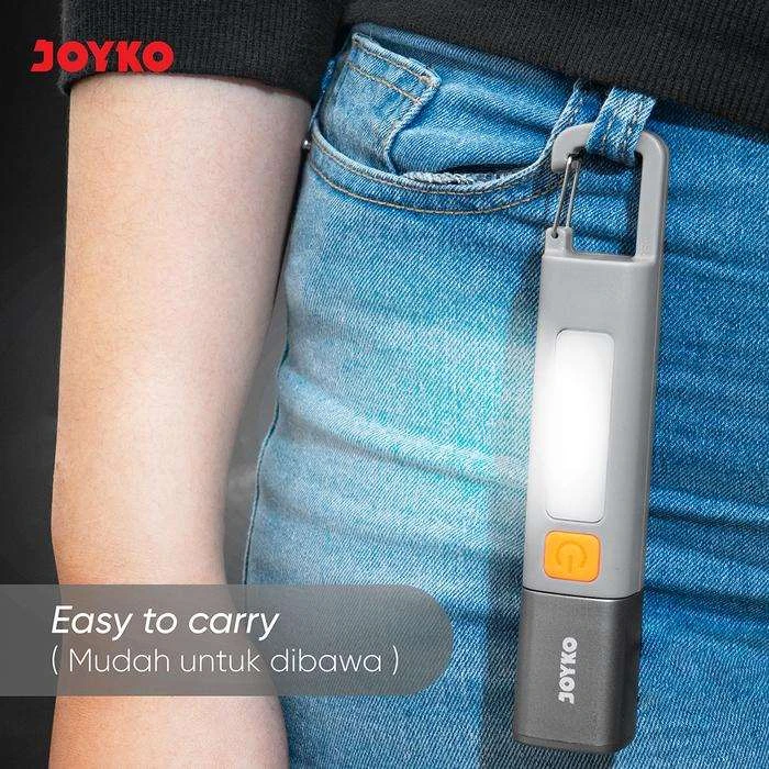 LED Flashlight / Senter LED FL-96 Joyko Rechargeable