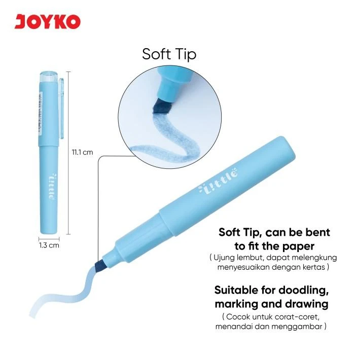 highlighter, penanda buku, highlighter joyko, stabilo  