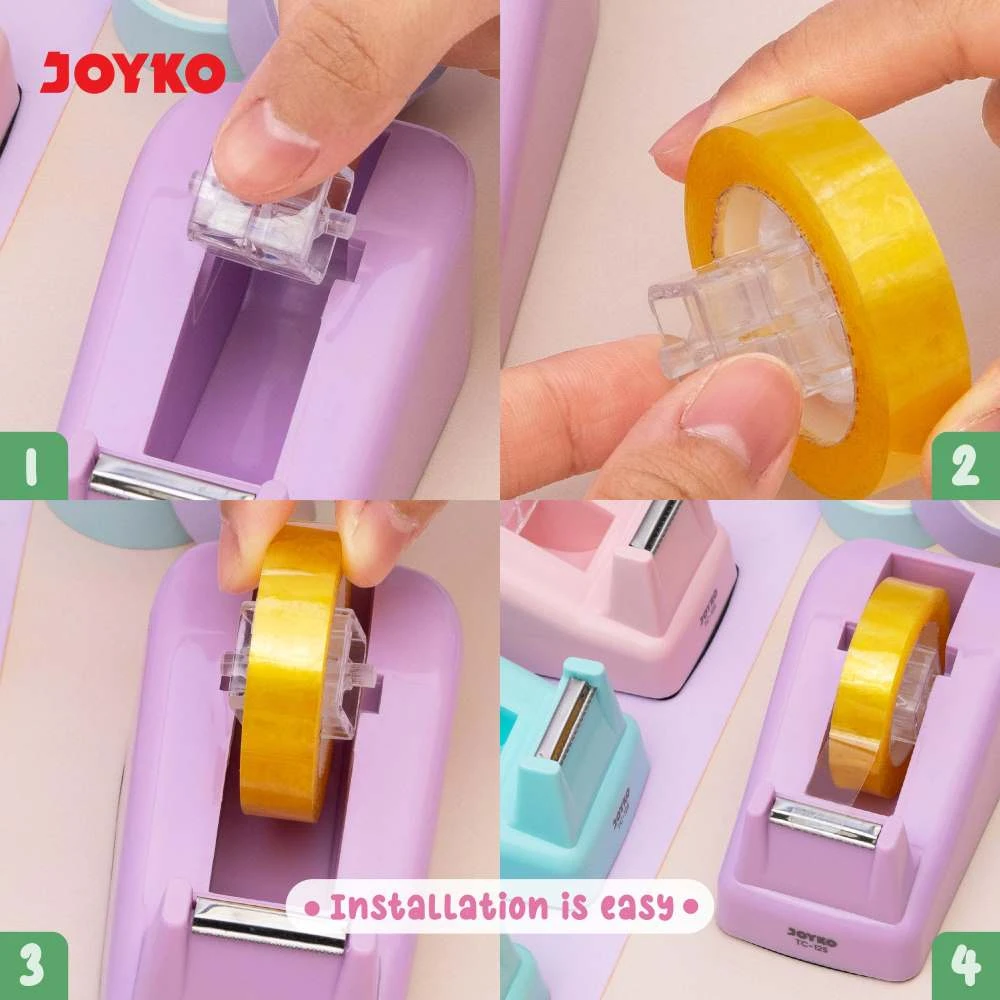 Pemotong Selotip / Tape Cutter TC-125 Joyko / Solatip Kecil  