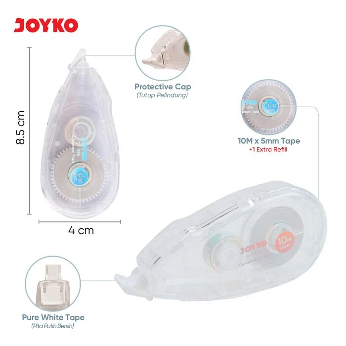 Tip Ex Kertas / Correction tape CT-598 Joyko
