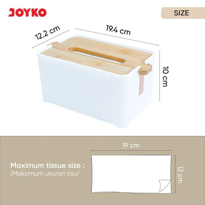 Tissue Box / Kotak Tisu TSBX-1904 Joyko  
