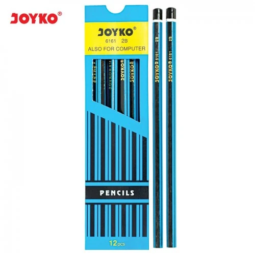 Pencil Joyko / Pensil Joyko 6161 Tipe 2B Pensil Hexagonal Grip  