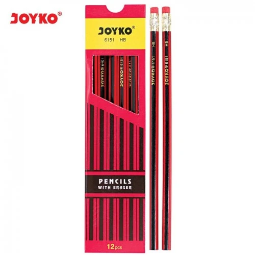 Pensil 6151 Joyko Jenis HB / Pencil Joyko Hexagonal Grip