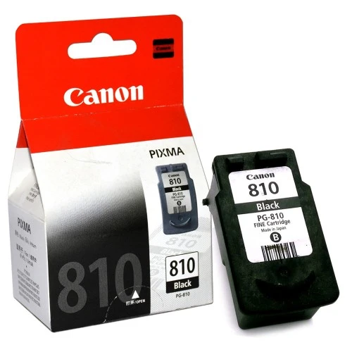 Cartridge Ink Tinta Printer Canon Pixma 810 Black Hitam Original Asli  