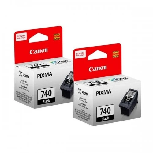 Cartridge Ink Tinta Printer Canon Pixma 740 Black Hitam Original Asli  