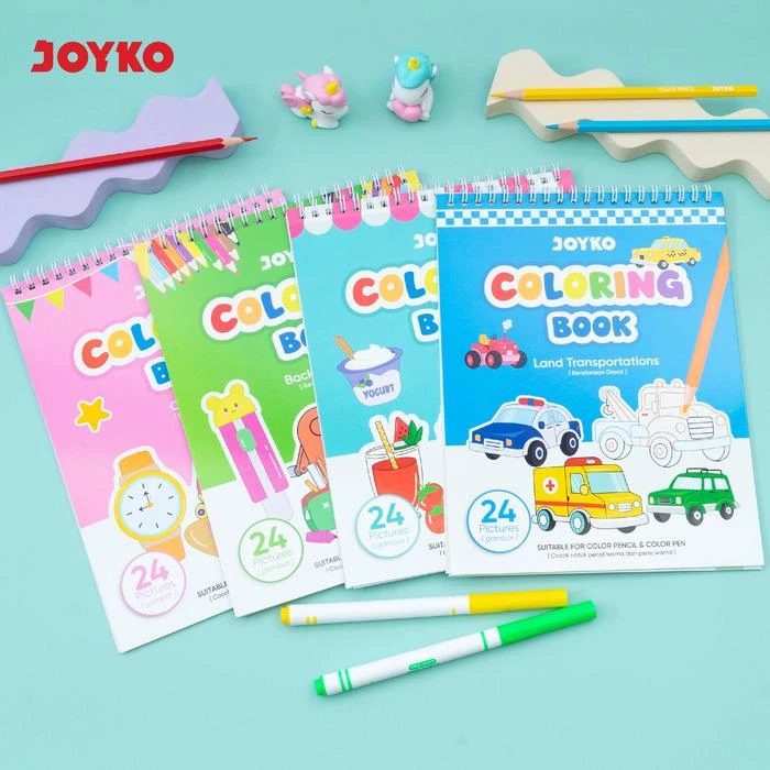Buku Mewarnai Coloring Book Joyko CLBK-3506 Joyko  