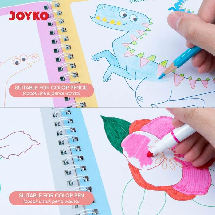 Buku Mewarnai Coloring Book Joyko CLBK-3505 Joyko  