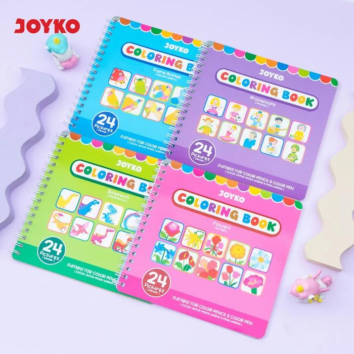 Buku Mewarnai Coloring Book Joyko CLBK-3505 Joyko  