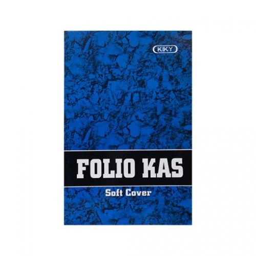 Buku Kas Bank Kiky Ukuran Folio Kas 3 Kolom Isi 80 Lembar Soft Cover  