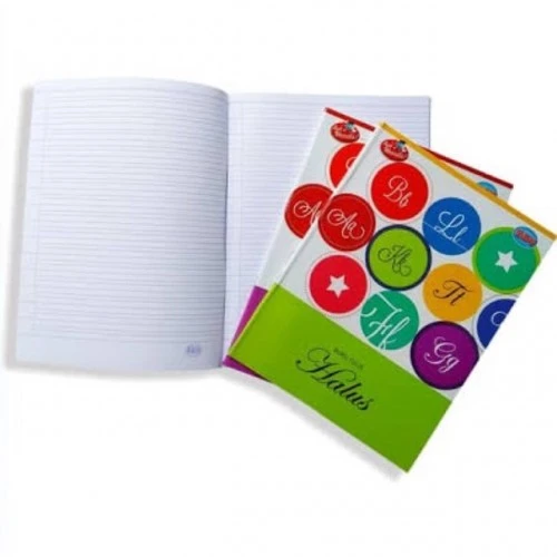 Buku Tulis Sidu Halus HLS Isi 38 Lembar / Buku Garis Tiga / Buku Elok  