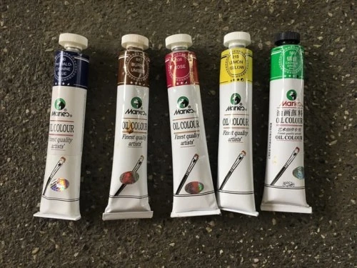 Cat Minyak Maries / Oil Colour Maries Isi 50ml Tube / Oil Base