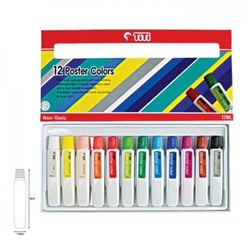 Cat Poster / Poster Color JOYKO 12 Warna Tube  