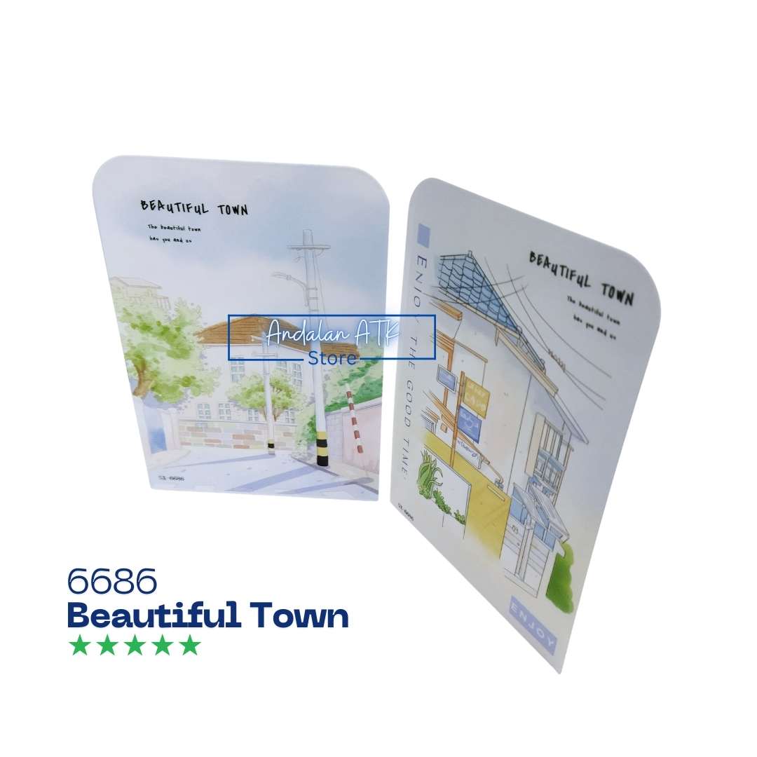 Pembatas Buku Besi V-Tec Fancy SERI 2 / Stand Book End / Sekat Buku [Isi 2 Pcs]  