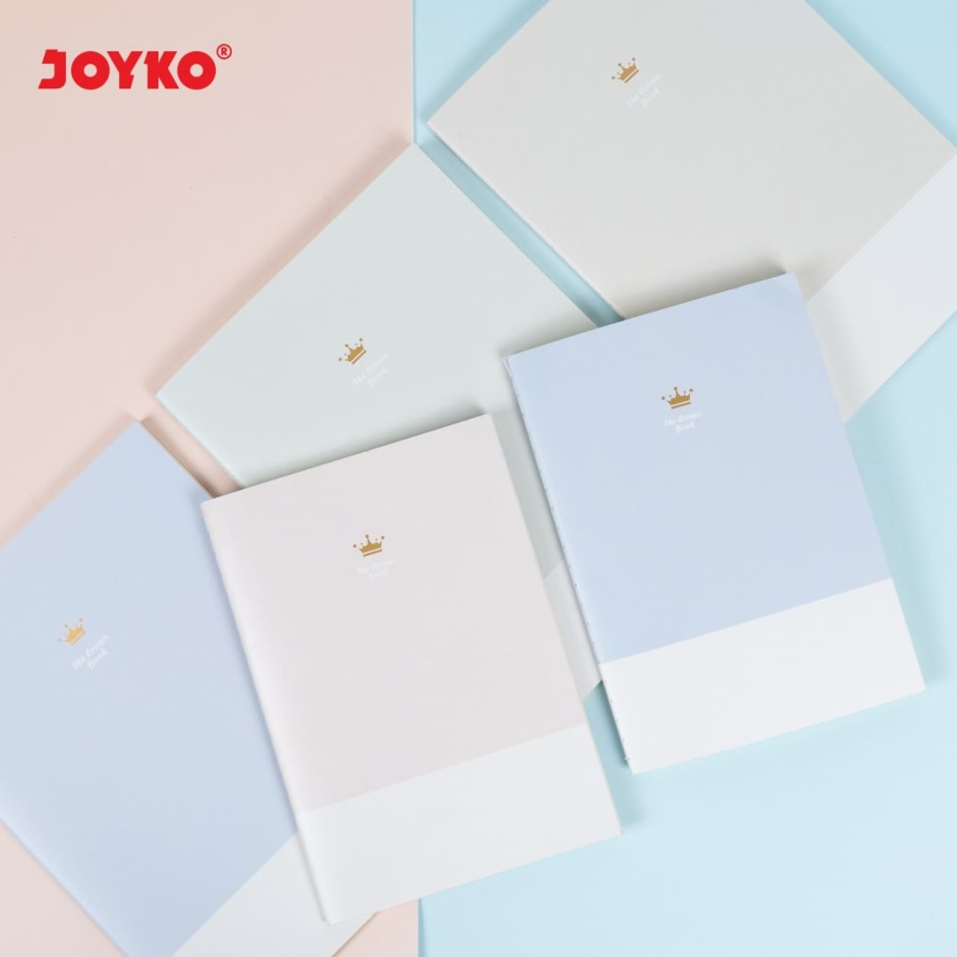 Joyko Notebook A5 Diary Agenda Buku Catatan Bergaris NB-708 [40 Lembar]  