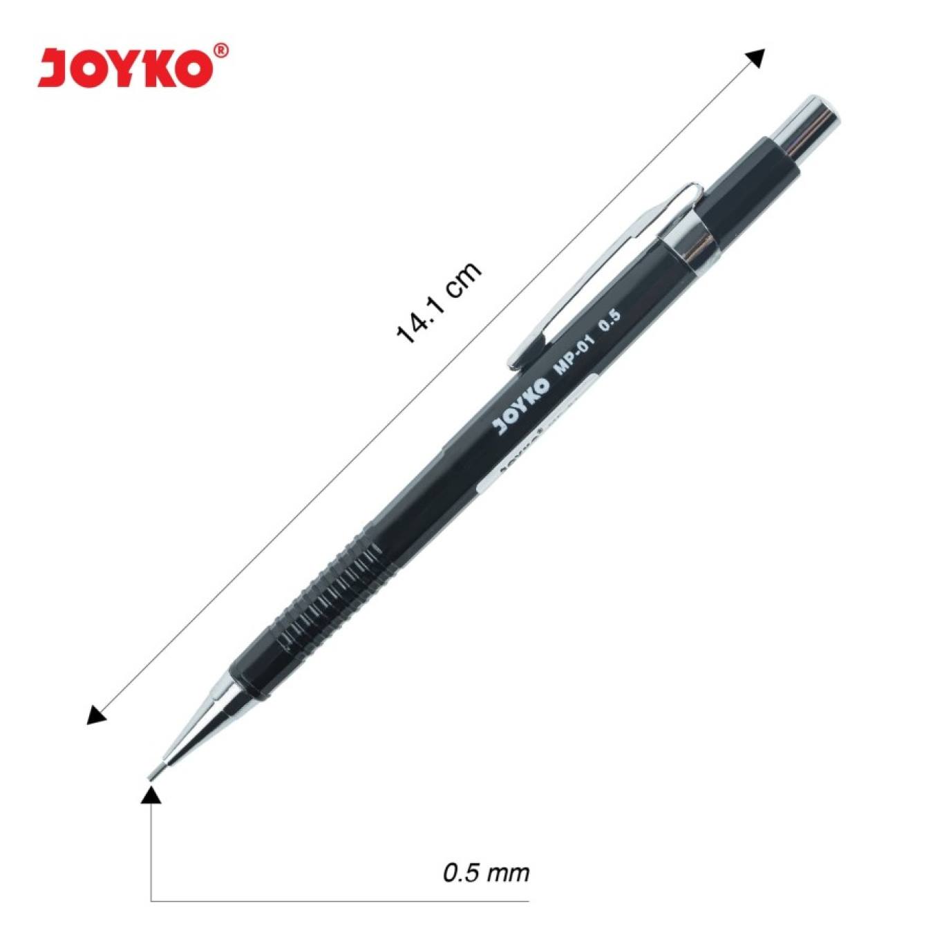 Pensil Mekanik Joyko MP-01 0.5 mm / Mechanical Pencil  
