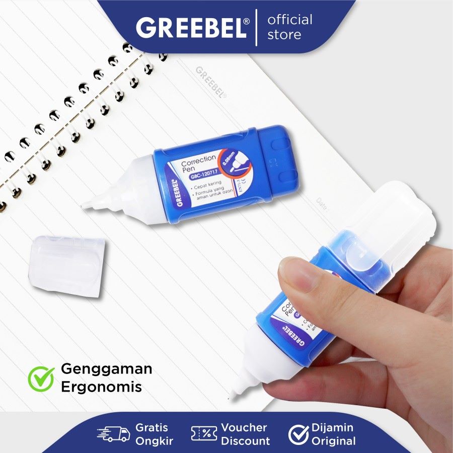 Tip Ex Cair / Greebel Correction Pen GBC-120717  