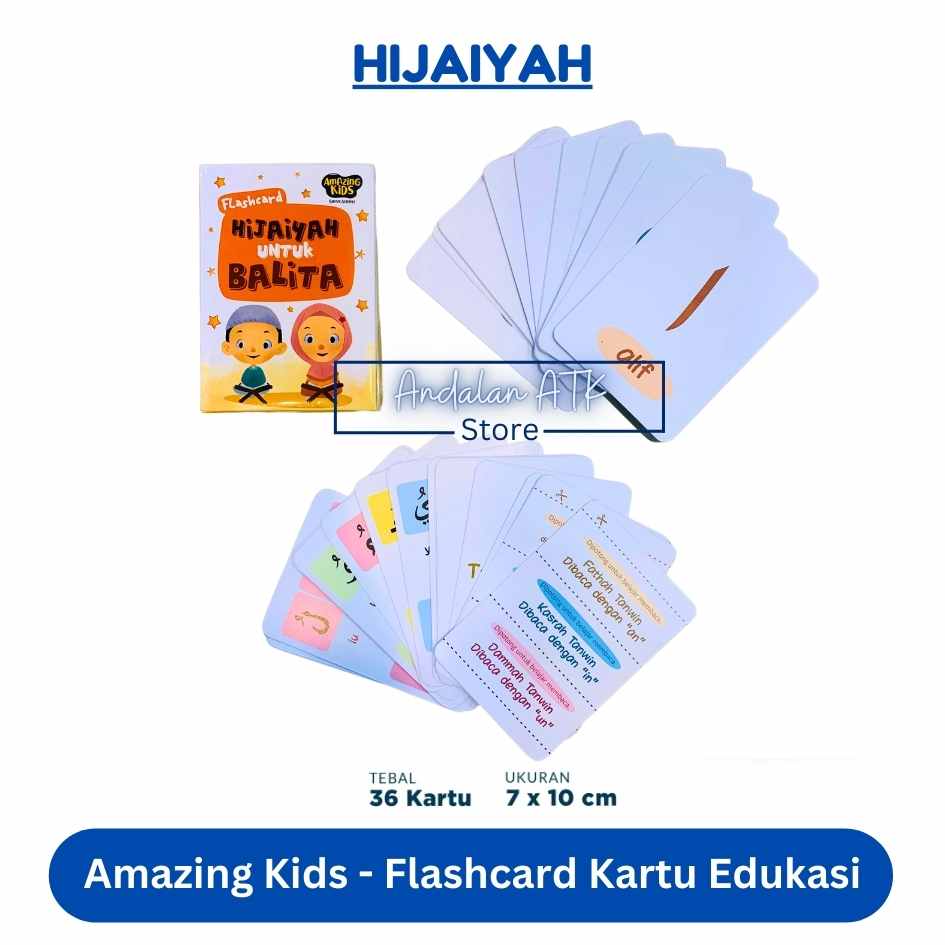 Amazing Kids Flash Card Untuk Balita dan Anak Kartu Edukasi  