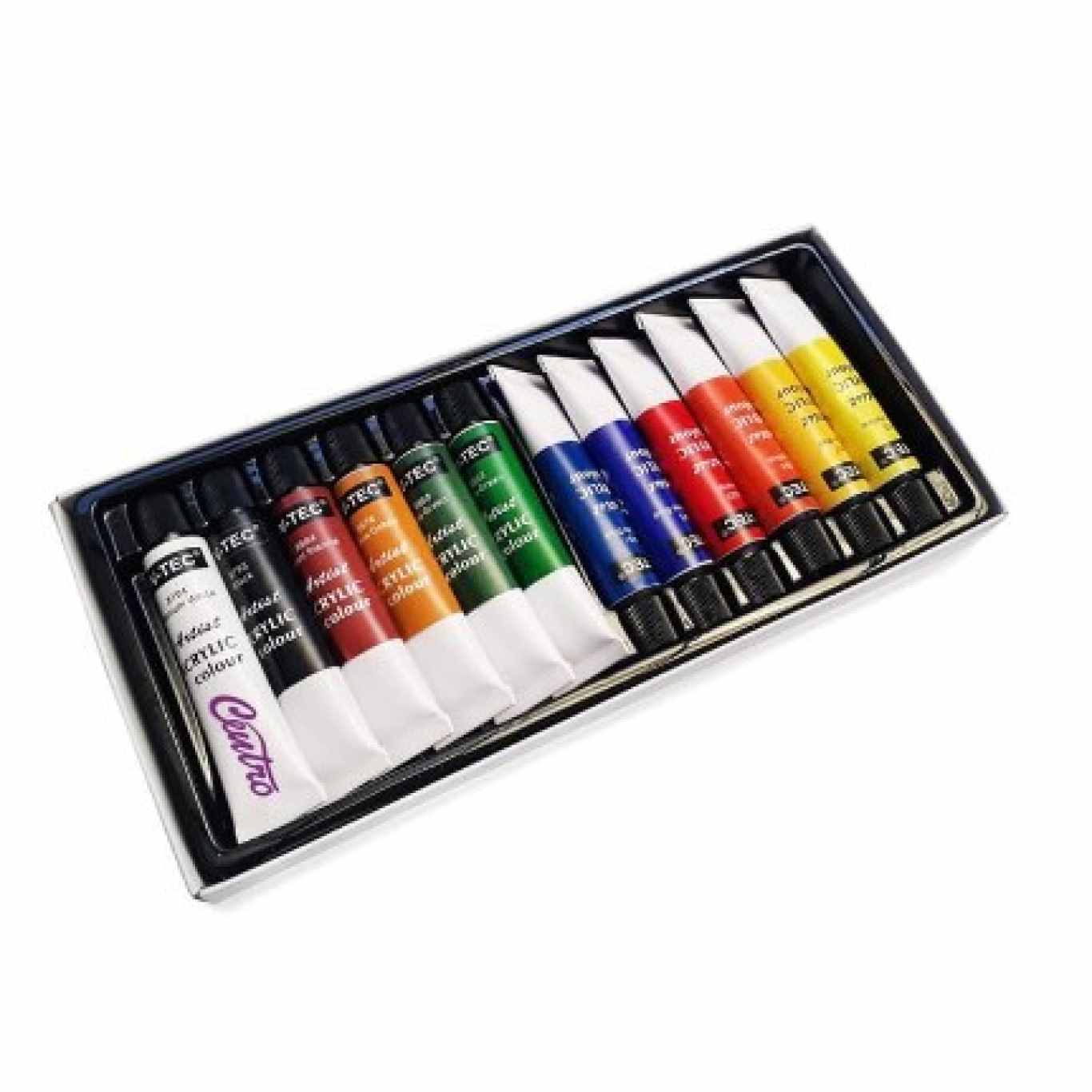 Cat Akrilik V-TEC VT-812/A 12ml Set Isi 12 Warna  