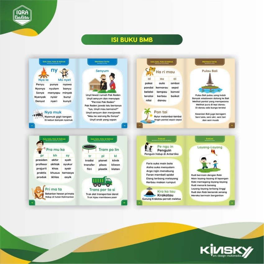 Buku Belajar Membaca Anak Balita / Boardbook / Latihan Membaca Anak  