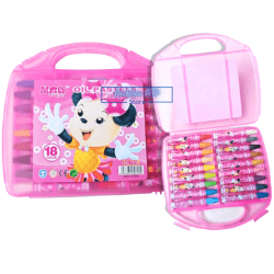 Crayon 18 Warna T818 Non Toxic / Oil Pastel