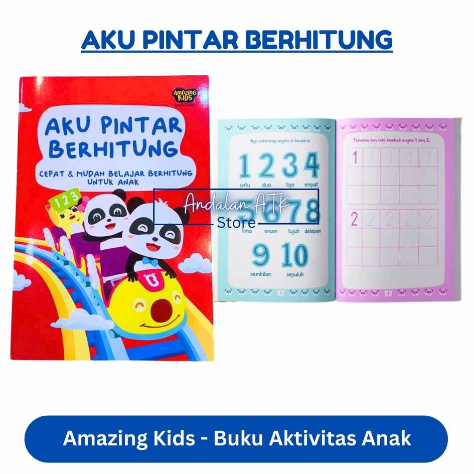 Amazing Kids Buku Aktivitas Anak Smart Activity / Buku Bacaan Cerita Anak