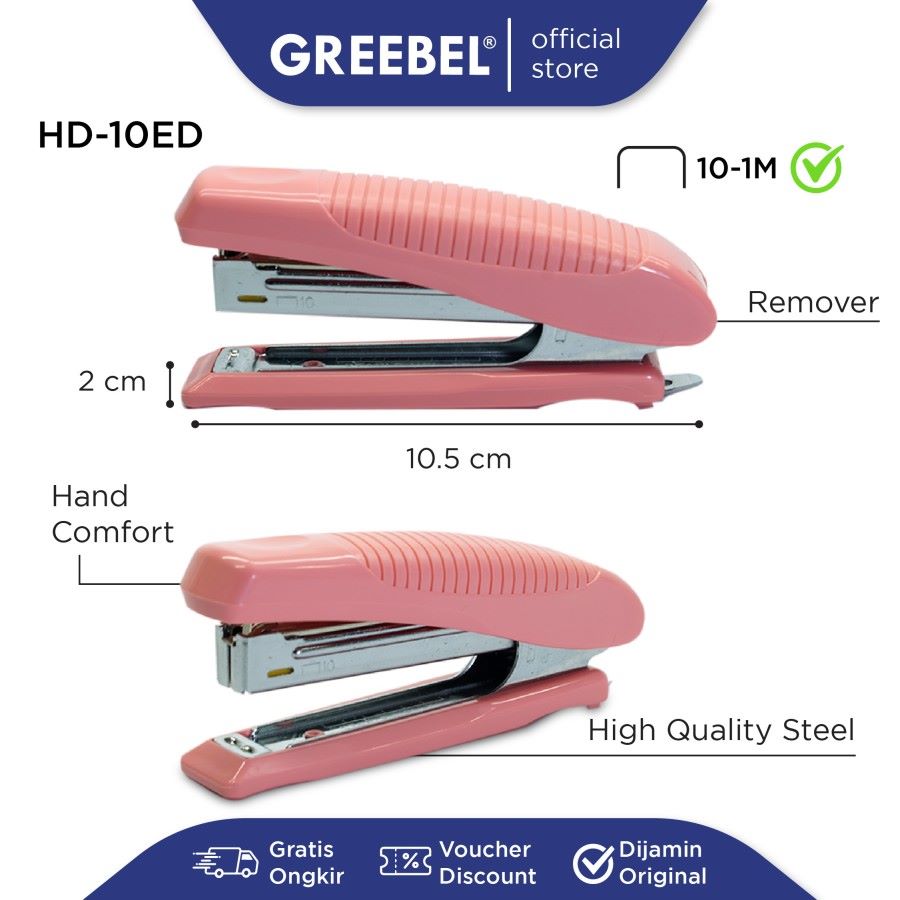 Alat Staples / Greebel Stapler HD-10ED  