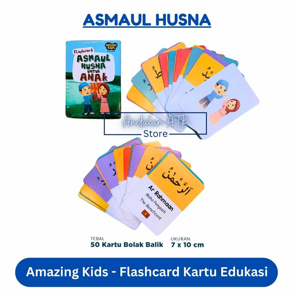Amazing Kids Flash Card Untuk Balita dan Anak Kartu Edukasi  