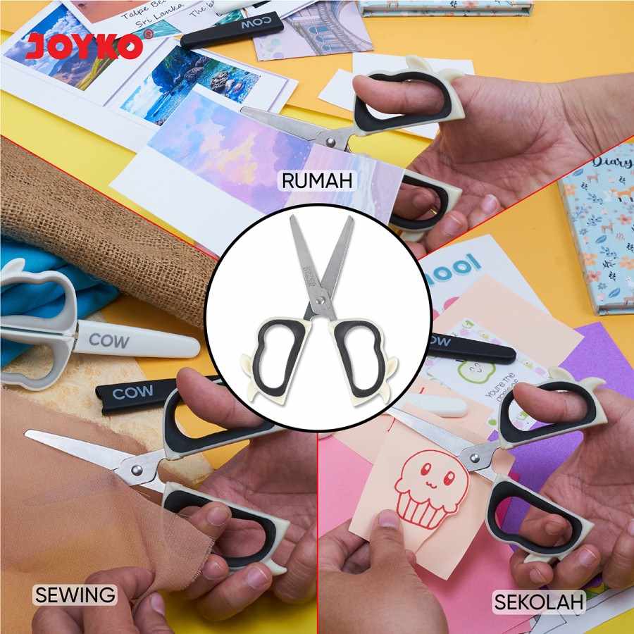 Gunting Anak Joyko Scissor SC-28 Cow  