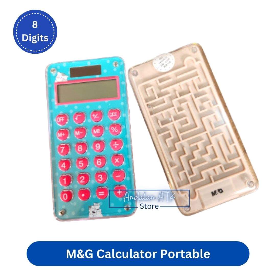 M&G Calculator Portable 8 Digit ADG981B9 / Kalkulator Mini