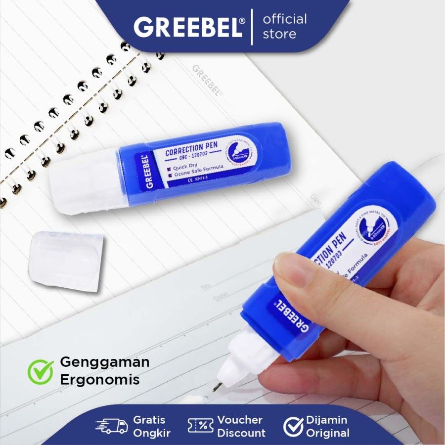 Tip Ex Cair / Greebel Correction Pen GBC-120703  