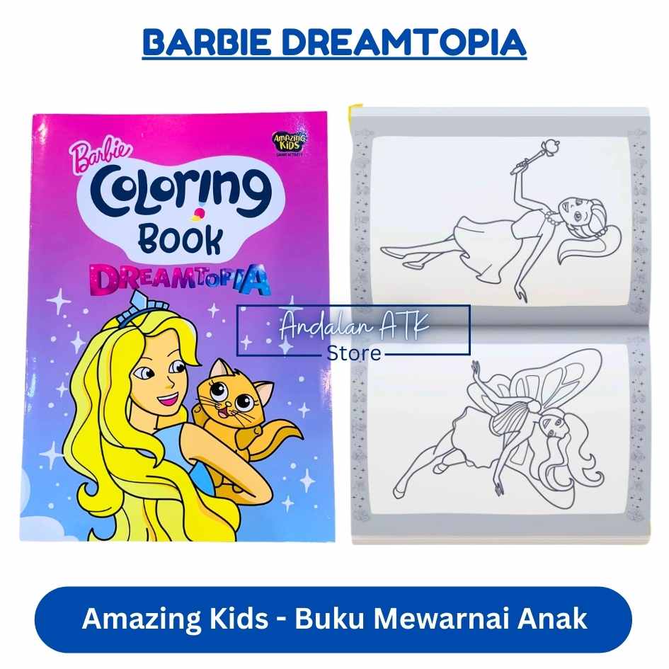 Amazing Kids Buku Mewarnai Anak Coloring Book / Buku Bacaan Cerita Anak