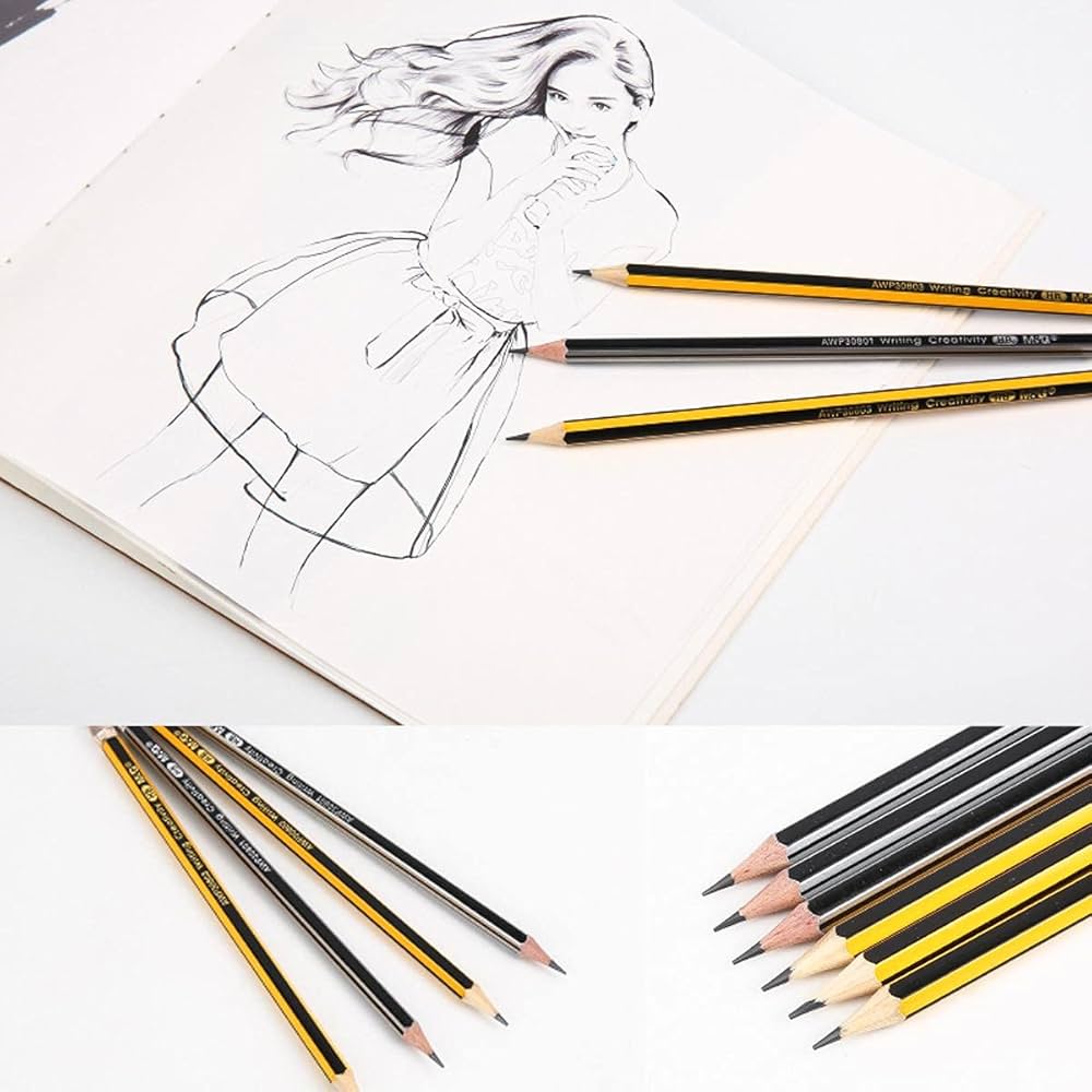 Pensil M&G / Pencil M&G HB With Eraser AWP30871 / Tipe HB  