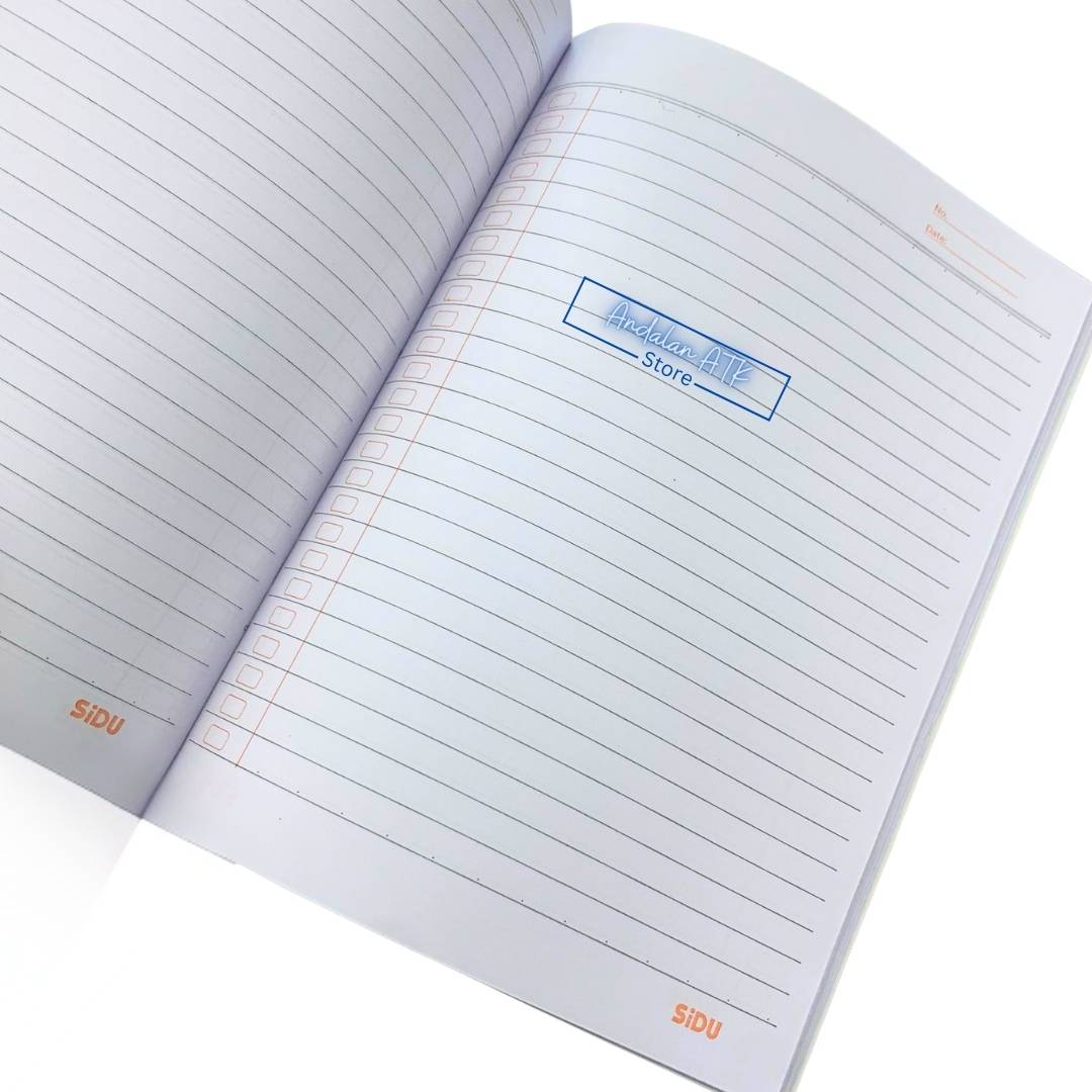 Buku Tulis Sidu 38 Lembar Sinar Dunia Ukuran Kwarto MIX  